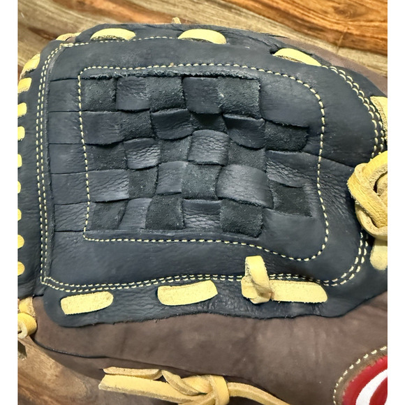 Rawlings LHT 12.5in Zero Shock Leather Baseball Glove RBG36BC NWOT - Picture 8 of 9